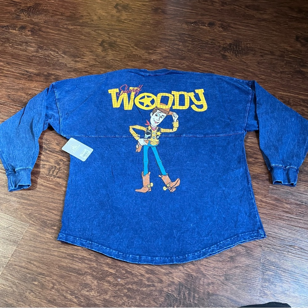 Disney 🤠 NWT Woody Sheriff Spirit Jersey - Picture 8 of 16